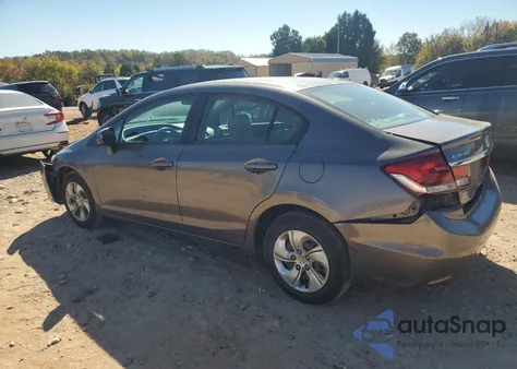 2013 Honda Civic Lx из США, поврежденный, VIN 2HGFB2F53DH590930